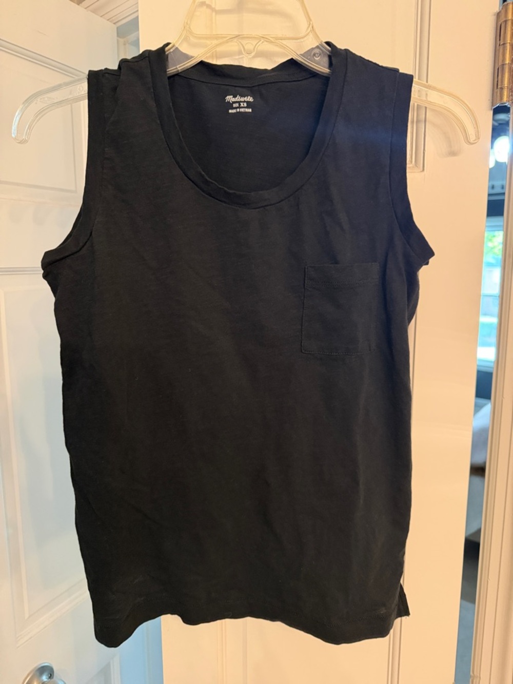 Madewell Black Crewneck Tee
